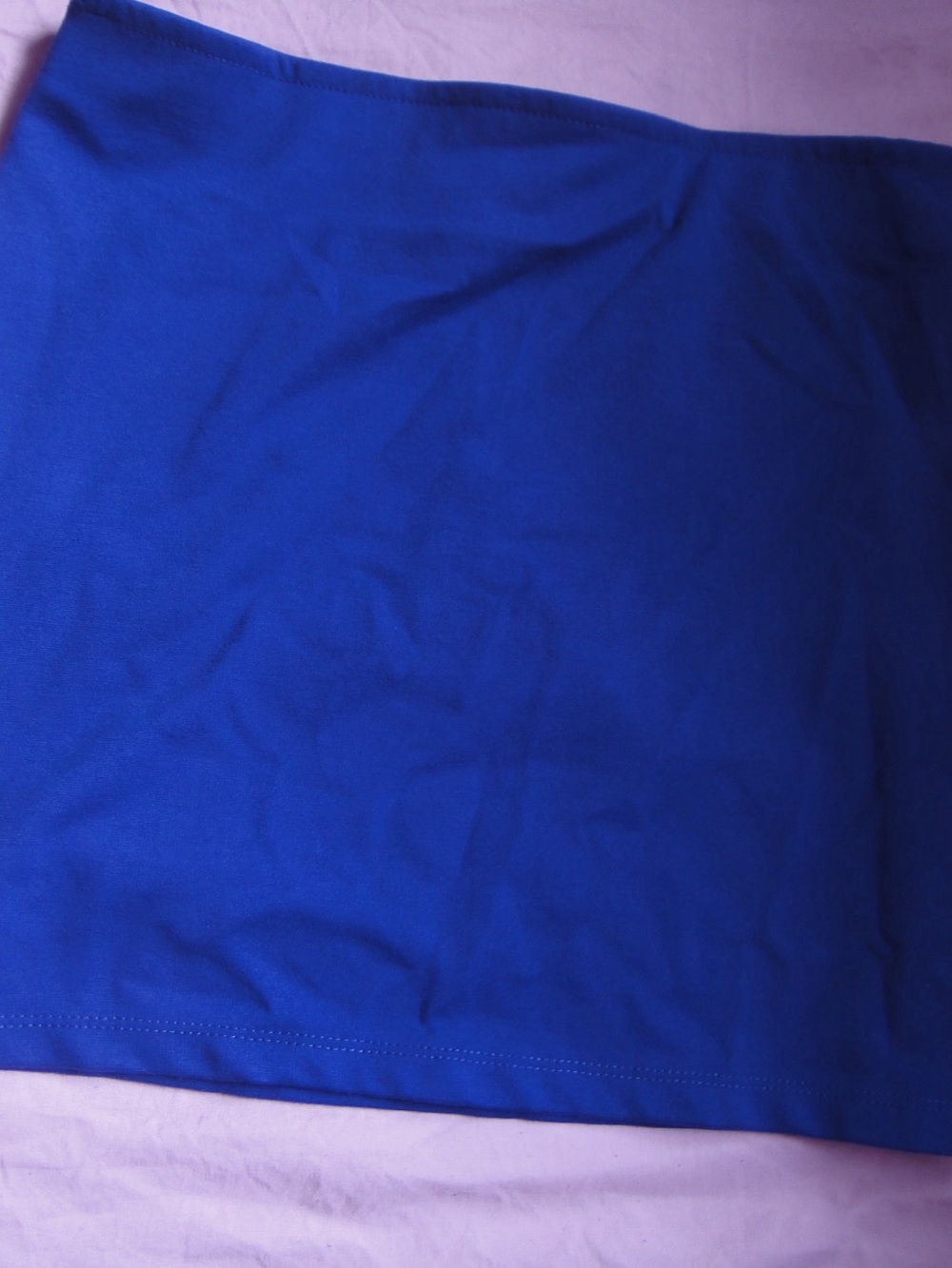 Blue Mini Skirt